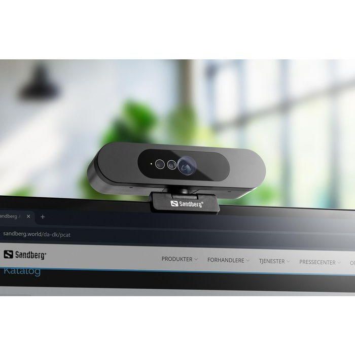Sandberg Webcam Face-ID Full HD 1080P con Micrófono Estéreo y Reconocimiento Facial Windows Hello para Portátil 7 Sandberg Webcam Face-ID Full HD 1080P con Micrófono Estéreo y Reconocimiento Facial Windows Hello para Portátil 7