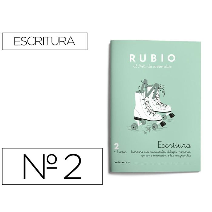 Cuaderno Rubio Caligrafia Nº 2 10 unidades