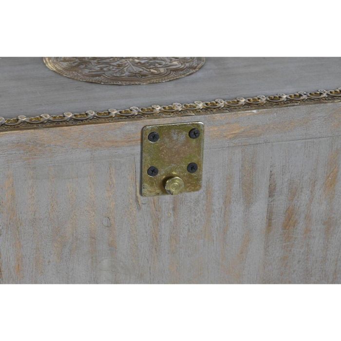 Recibidor DKD Home Decor Blanco Gris Dorado 80 x 30 x 96 cm Elefante 2 Recibidor DKD Home Decor Blanco Gris Dorado 80 x 30 x 96 cm Elefante 2