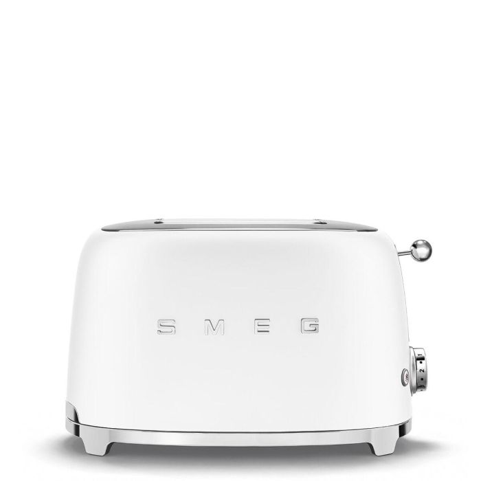 Smeg Tostadora 2X2 Estilo Años 50 Blanco Mate TSF01WHMEU 0 Smeg Tostadora 2X2 Estilo Años 50 Blanco Mate TSF01WHMEU 0