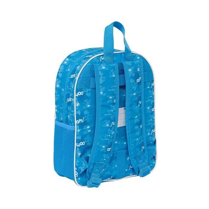 Mochila Escolar Los Pitufos Azul 26 x 34 x 11 cm 1