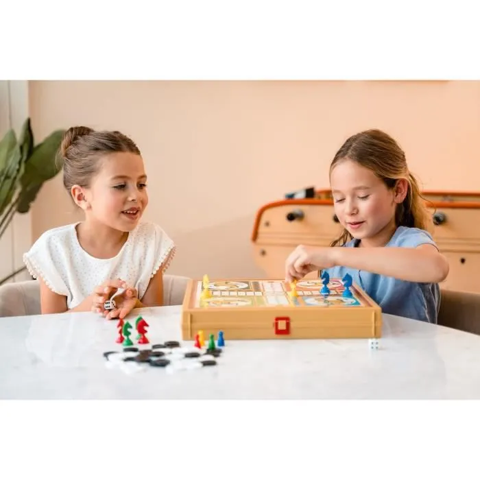 Dujardin Caja 8 Juegos Estándar - Caja de Juegos Goose y Dada para Niños a Partir de 6 Años 3