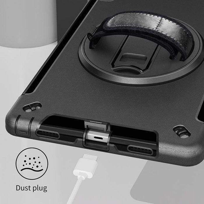 eSTUFF Funda OHIO Defender TB350 para Lenovo Tab P11 2ª Gen 2022 11.5 (TB350) - Antigolpes, soporte 360°, correa mano y hombro, Negra 1 eSTUFF Funda OHIO Defender TB350 para Lenovo Tab P11 2ª Gen 2022 11.5 (TB350) - Antigolpes, soporte 360°, correa mano y hombro, Negra 1