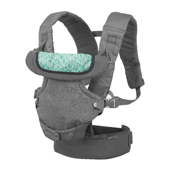 Infantino Portabebés Flip Ergo 4 en 1 Ergonómico Ajustable desde el nacimiento con reposacabezas y soporte de cuello lavable 2 Infantino Portabebés Flip Ergo 4 en 1 Ergonómico Ajustable desde el nacimiento con reposacabezas y soporte de cuello lavable 2
