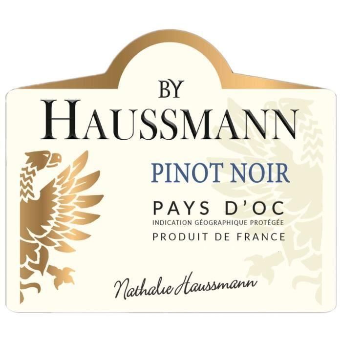 Por Haussmann Pinot Noir Pays d'Oc - Vino tinto Languedoc 1 Por Haussmann Pinot Noir Pays d'Oc - Vino tinto Languedoc 1