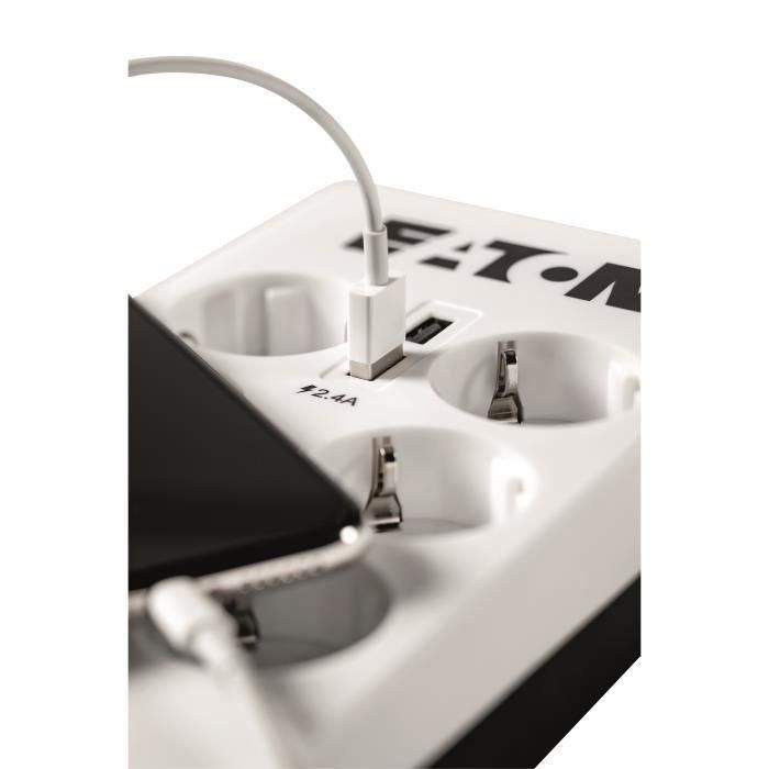 Supresor / protector de sobretensión EATON - Caja de protección - 6 x FR - 2,50 kVA - Entrada 230 V CA 3 Supresor / protector de sobretensión EATON - Caja de protección - 6 x FR - 2,50 kVA - Entrada 230 V CA 3