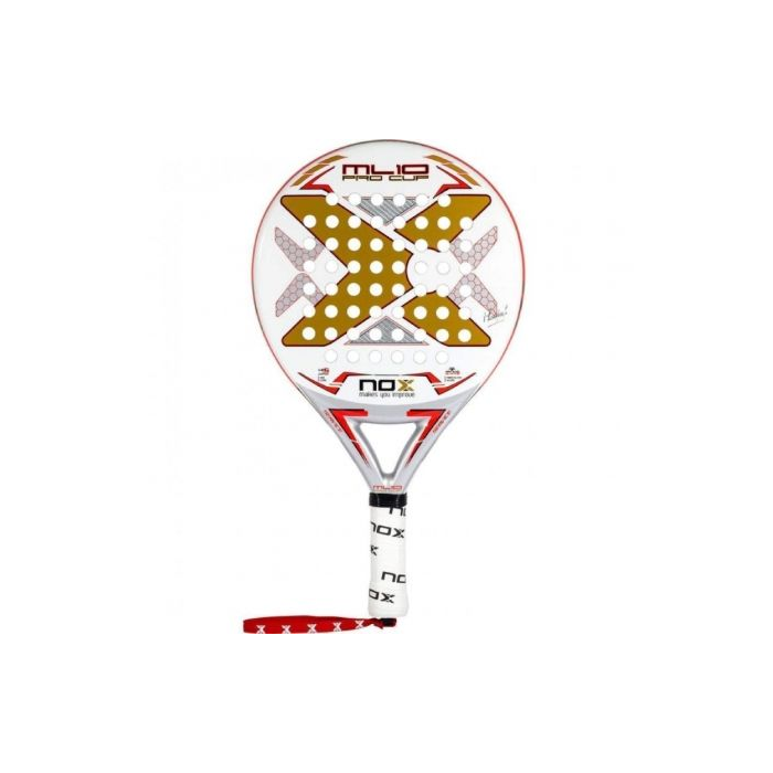NoxSport 15264 Pala de Pádel ML10 Pro Cup 2023 Blanca | Forma Redonda, Núcleo HR3, Marco Carbono | Control 10/10, Potencia 9/10 NoxSport 15264 Pala de Pádel ML10 Pro Cup 2023 Blanca | Forma Redonda, Núcleo HR3, Marco Carbono | Control 10/10, Potencia 9/10