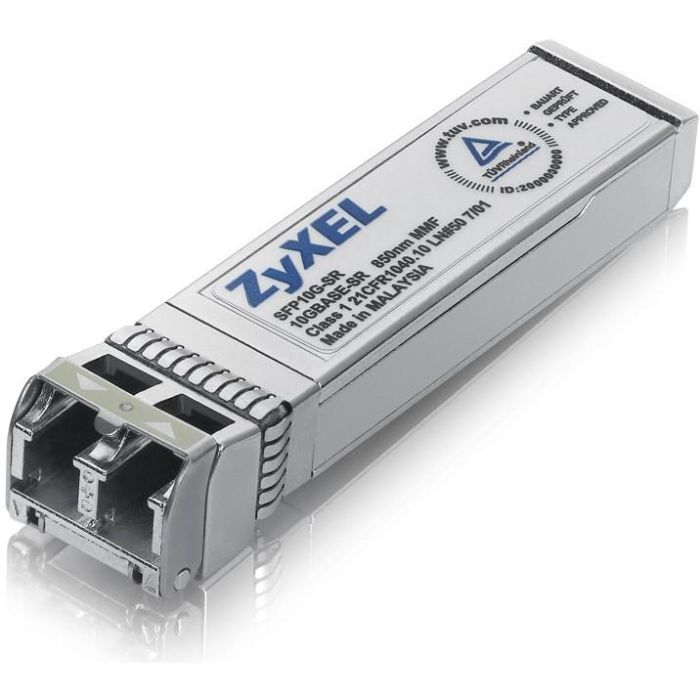 Zyxel SFP+ 10G-SR Transceiver para Fibra Óptica, 10000 Mbit/s, 300 m 0 Zyxel SFP+ 10G-SR Transceiver para Fibra Óptica, 10000 Mbit/s, 300 m 0