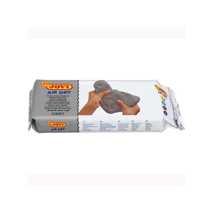 Jovi Air Dry Pastilla De Pasta Modelar Endurece Al Aire 1000 gr Gris Jovi Air Dry Pastilla De Pasta Modelar Endurece Al Aire 1000 gr Gris