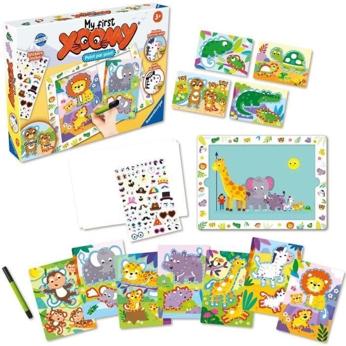 Mi primer Xoomy, Punto a punto, Mis primeros dibujos, Dibujo, Ocio creativo, A partir de 3 años, 23752, Ravensburger 1