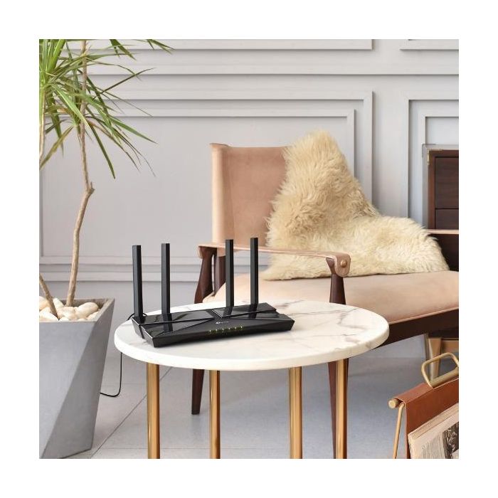TP-Link AX1800 Dual-Band Wi-Fi 6 Router 574 + 1201 Mbps, 1x Gbit WAN, 4 x Gbit LAN