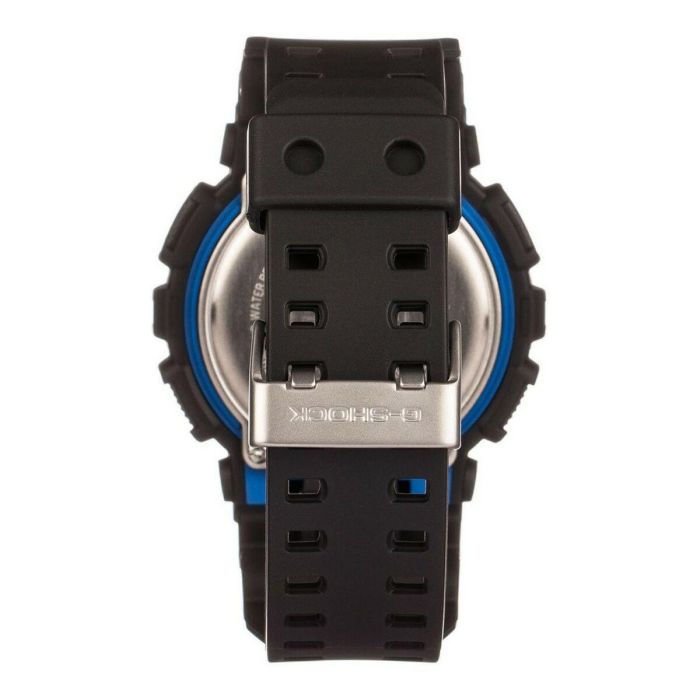 G-Shock GA1001A2ER Reloj de Hombre Cronógrafo de Cuarzo Analógico-Digital con Dial y Brazalete de Resina Negros 20 ATM 7