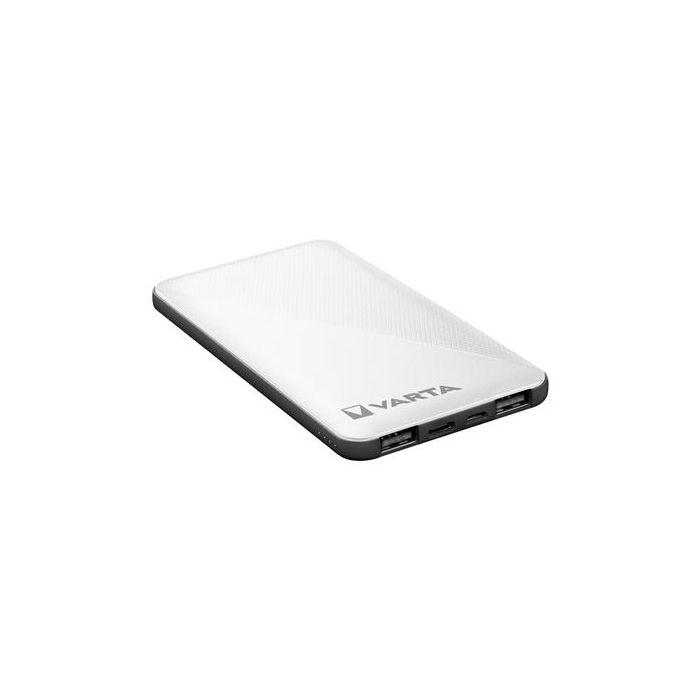 Varta Power Bank 5000mAh con Puerto USB Tipo C, 4 Puertos, Carga Rápida, Diseño Elegante 2 Varta Power Bank 5000mAh con Puerto USB Tipo C, 4 Puertos, Carga Rápida, Diseño Elegante 2