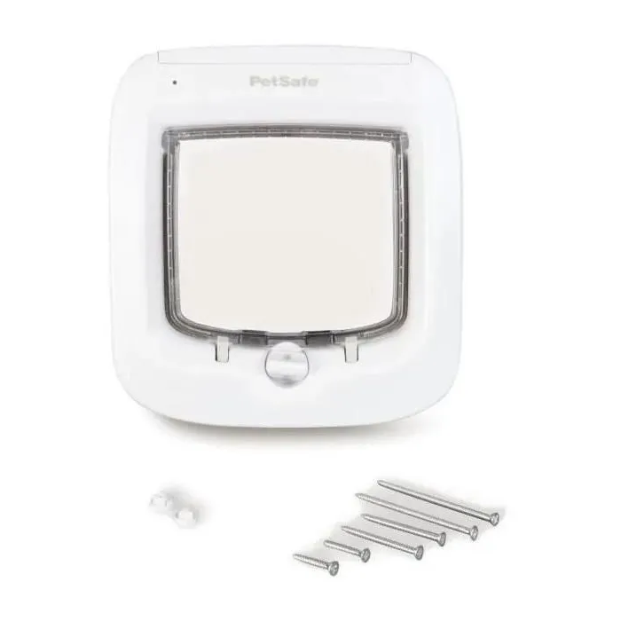 Petsafe Staywell Chatiere para Gatos y Perros Pequeños con Chip, Puerta de 4 Vías y Doble Bloqueo 2