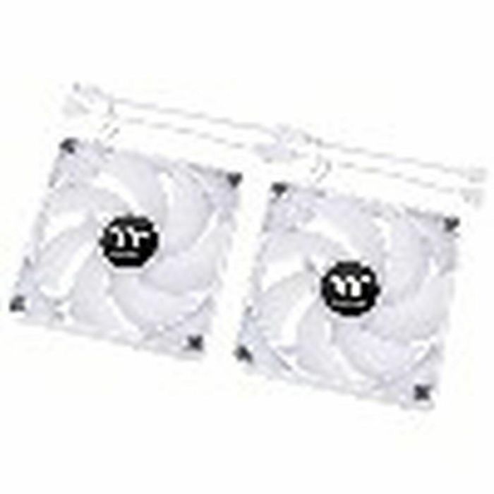 Thermaltake TT CT140 ARGB Sync Ventilador de 140mm para Carcasa PC, 1500 RPM, 77.37 CFM, Blanco (2 Unidades) 5 Thermaltake TT CT140 ARGB Sync Ventilador de 140mm para Carcasa PC, 1500 RPM, 77.37 CFM, Blanco (2 Unidades) 5
