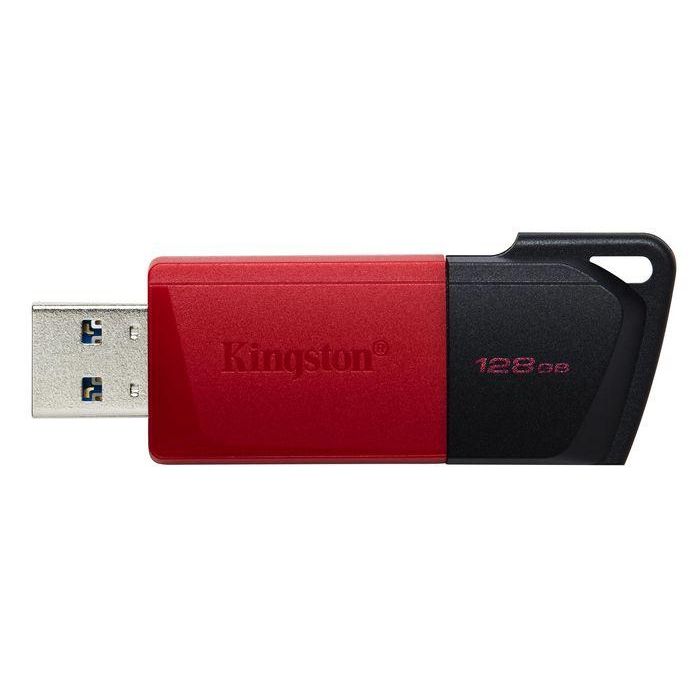 Kingston DataTraveler Exodia M Pendrive USB 3.2 Gen 1 128GB Negro/Rojo, con Tapa Deslizante y Anilla para Llavero 2 Kingston DataTraveler Exodia M Pendrive USB 3.2 Gen 1 128GB Negro/Rojo, con Tapa Deslizante y Anilla para Llavero 2