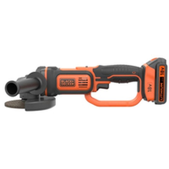 BLACK+DECKER BCG720N-XJ Amoladora angular 18V 125mm para trabajos de lijado y corte