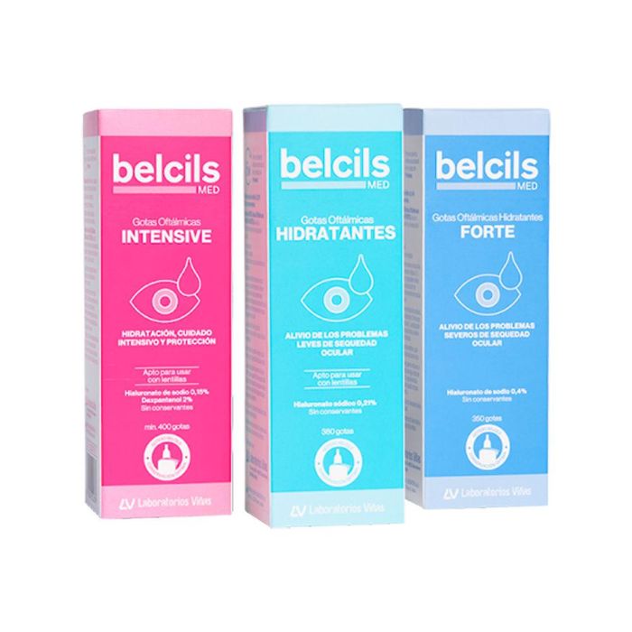 Belcils Med Gotas Oftálmicas Intensive Para Ojo Seco Con Hialuronato Y Dexpantenol - 10 ml