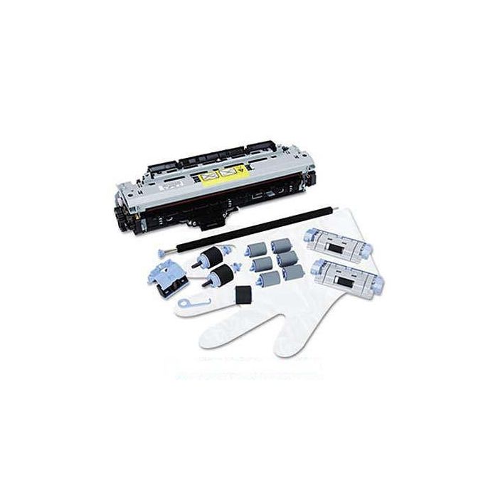 HP Maintenance kit (220 VAC) - Includes separation pad, pick-up rollers, pick-up and feed rollers, transfer roller, fuser for 220 VAC operation, gloves, tool (hook), and an instructions guide HP Maintenance kit (220 VAC) - Includes separation pad, pick-up rollers, pick-up and feed rollers, transfer roller, fuser for 220 VAC operation, gloves, tool (hook), and an instructions guide