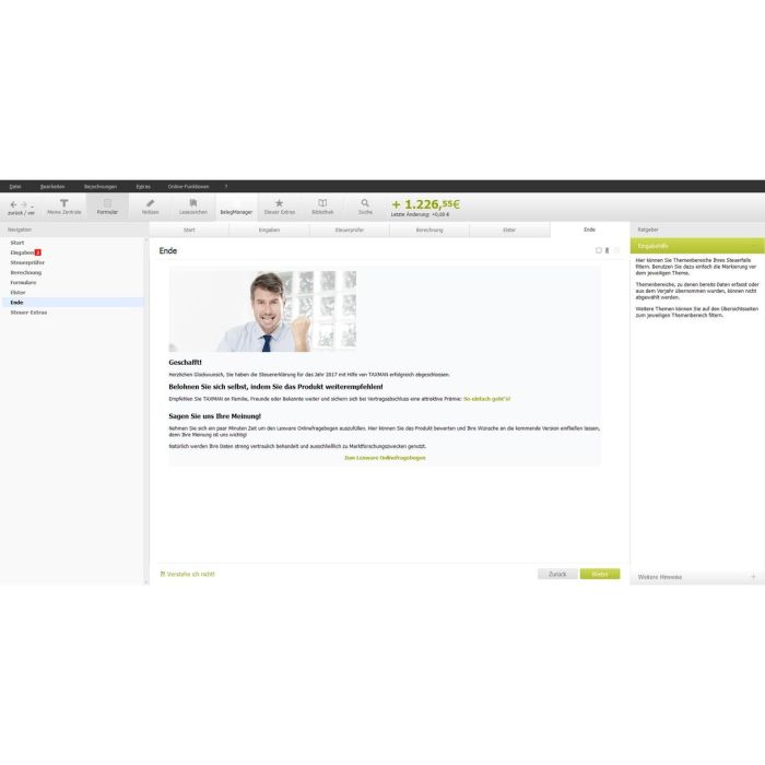 Lexware TAXMAN 2023 für Vermieter - 1 Device. bis zu 5 Steuererklärungen - ESD-DownloadESD 9 Lexware TAXMAN 2023 für Vermieter - 1 Device. bis zu 5 Steuererklärungen - ESD-DownloadESD 9