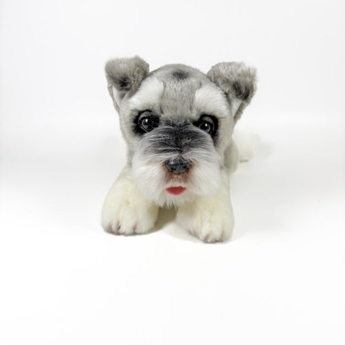 Deqube Peluche Schnauzer Tumbado 25Cm 939D00288