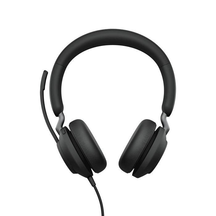 Jabra Evolve2 40 Auriculares UC Profesional con Cancelación de Ruido, Busylight, 3 Micrófonos, Altavoces 40mm y Comodidad Premium 0 Jabra Evolve2 40 Auriculares UC Profesional con Cancelación de Ruido, Busylight, 3 Micrófonos, Altavoces 40mm y Comodidad Premium 0