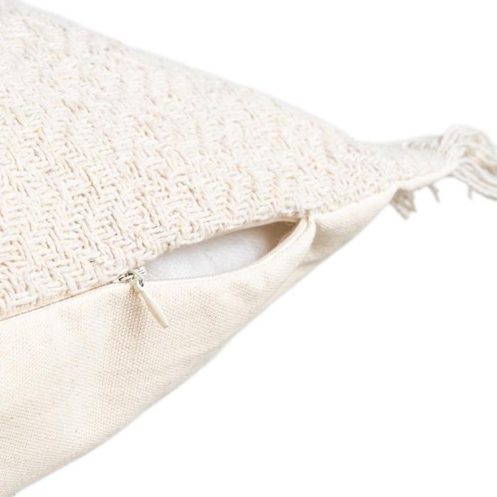 Cojín Natural Algodón-Poliéster 60 X 60 cm