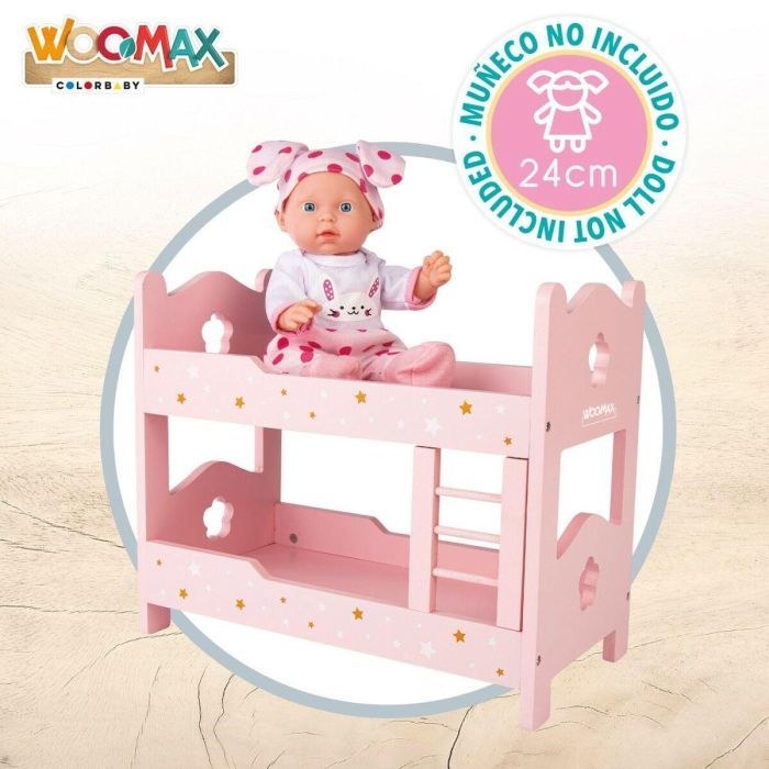 Litera Woomax Rosa 4 Unidades 31 x 26 x 16 cm 2 Litera Woomax Rosa 4 Unidades 31 x 26 x 16 cm 2
