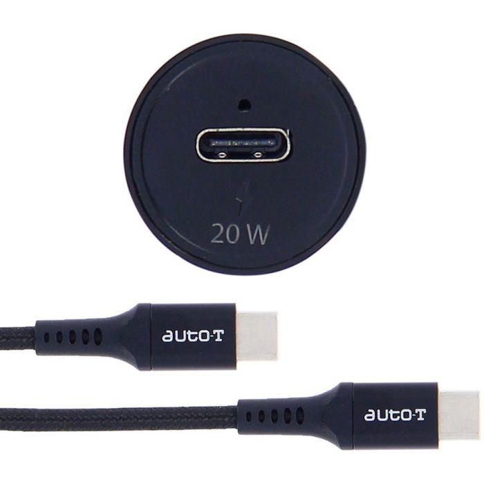 Kit de cargador para coche - AUTO T - 540225 - USB-C - 20 W - 5 A 3 Kit de cargador para coche - AUTO T - 540225 - USB-C - 20 W - 5 A 3