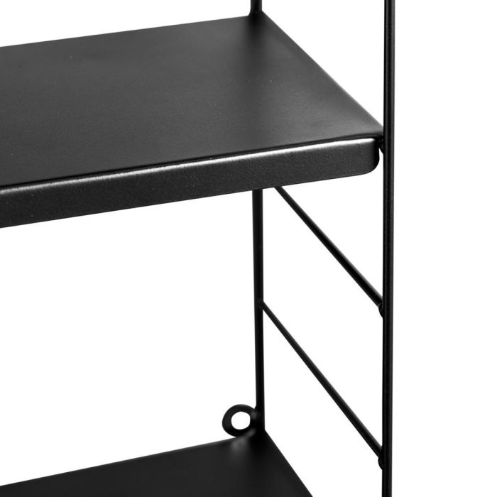 Day Estantería 3 Baldas Metálica Negra 58x16x58 cm 2