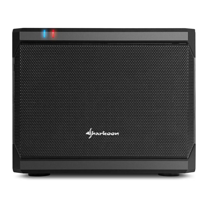 Sharkoon QB One Schwarz Midi/Minitower ITX Mini-ITX Negro USB USB 2.0 USB 3.0