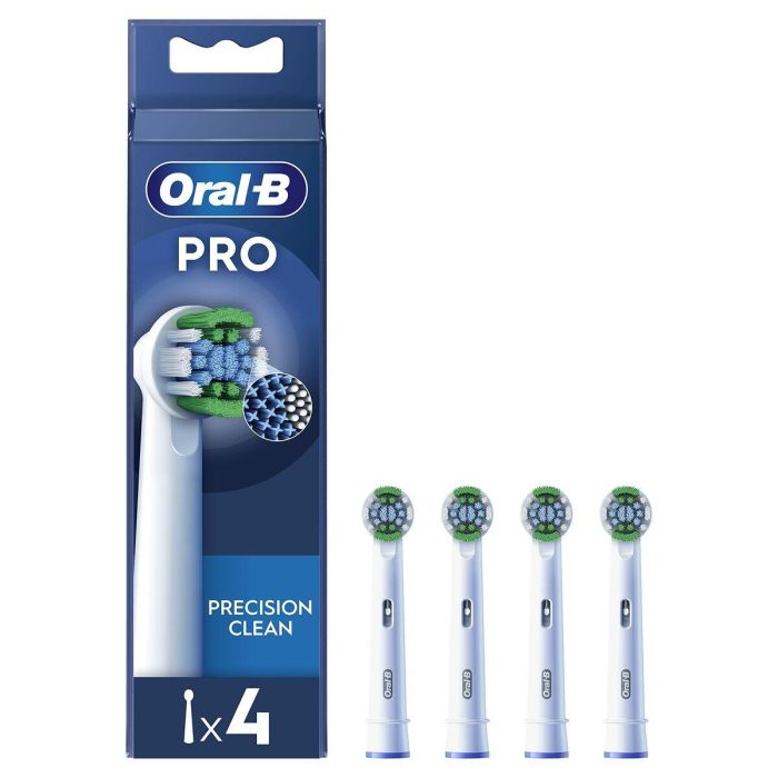 Oral-B Cabezales de cepillo de dientes Pro Precision Clean, paquete de 4 unidades, ORA8006540895351 0 Oral-B Cabezales de cepillo de dientes Pro Precision Clean, paquete de 4 unidades, ORA8006540895351 0