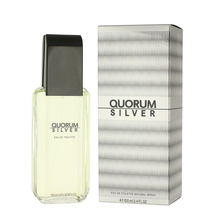 Perfume Hombre Antonio Puig EDT Silver Quorum 100 ml 0 Perfume Hombre Antonio Puig EDT Silver Quorum 100 ml 0
