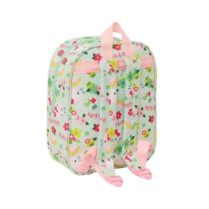 Safta Mochila Guardería 3D Bolsillo Red Hello Kitty 22x27x10 cm 1