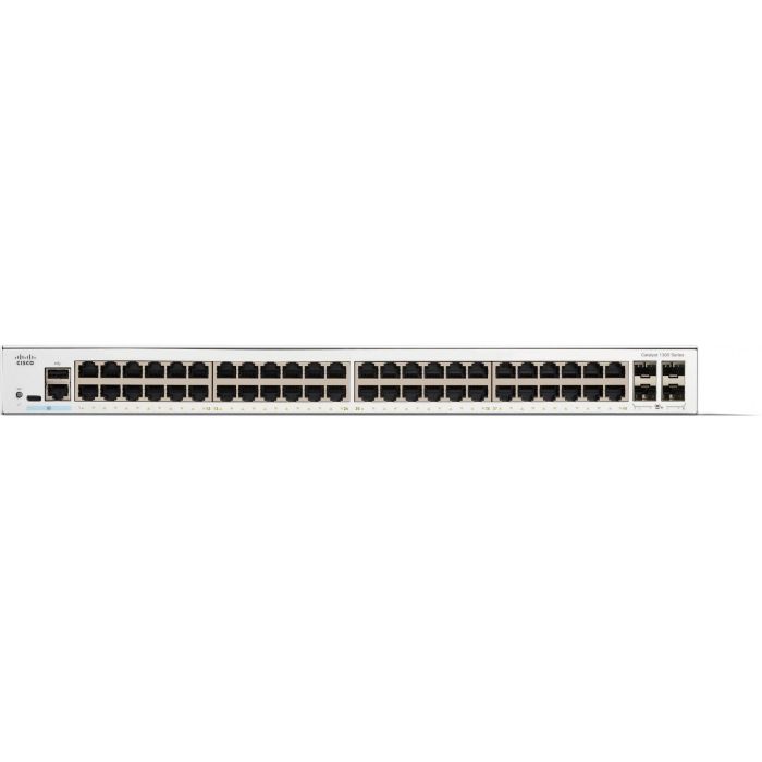 Cisco C1300-48T-4X Switch Gestionado L2/L3 Gigabit Ethernet de 48 Puertos RJ-45 y 4 Puertos SFP+ 1