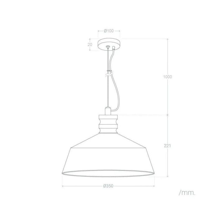 Qarchak SKD-P80020 Lámpara Colgante de Metal, Diseño Industrial Moderno, Casquillo E27, Cable Altura Regulable, Ideal Salón o Tienda 5 Qarchak SKD-P80020 Lámpara Colgante de Metal, Diseño Industrial Moderno, Casquillo E27, Cable Altura Regulable, Ideal Salón o Tienda 5
