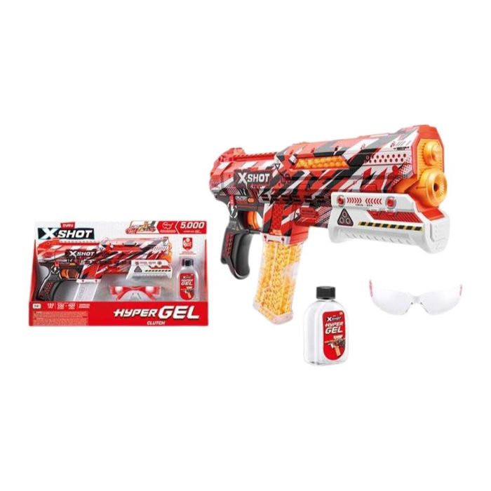 Pistola x-shot hypergel electrica con gafas protección 30 x 50 cm. 2 Pistola x-shot hypergel electrica con gafas protección 30 x 50 cm. 2