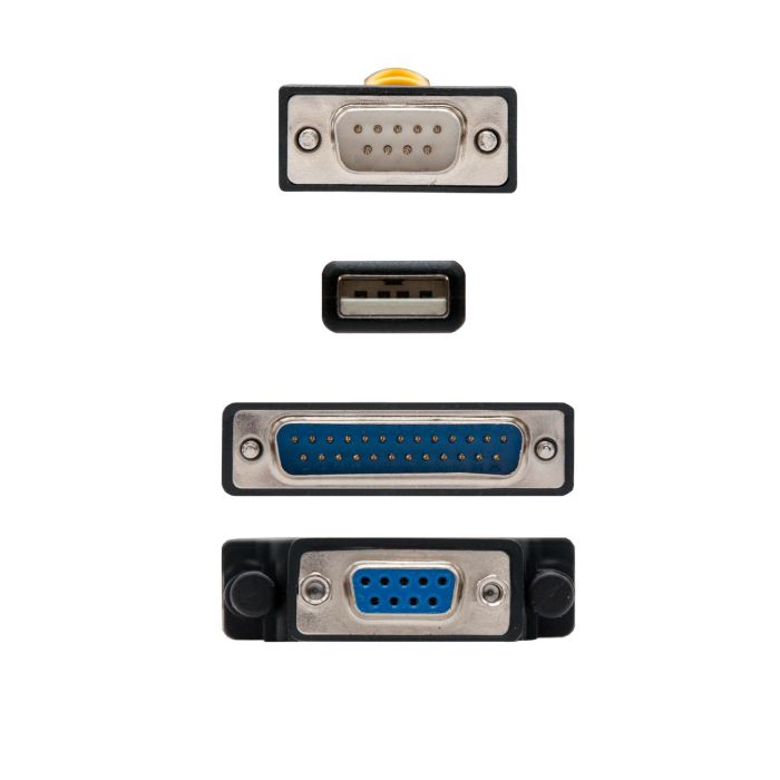 Cable Conversor impresora Nanocable 10.03.0002/ USB Macho - DB9 Macho/ DB25 Macho 2 Cable Conversor impresora Nanocable 10.03.0002/ USB Macho - DB9 Macho/ DB25 Macho 2