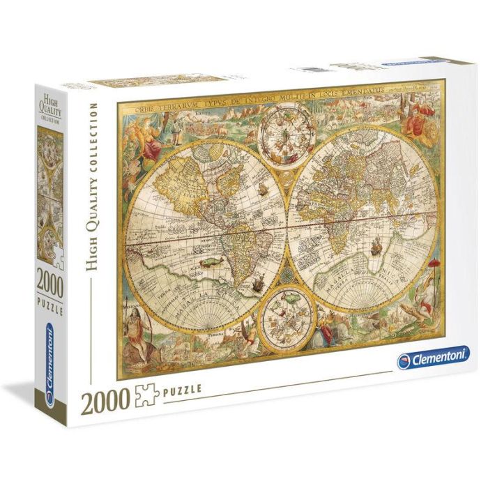 Puzzle Mapa Antiguo 2000pzs 1 Puzzle Mapa Antiguo 2000pzs 1