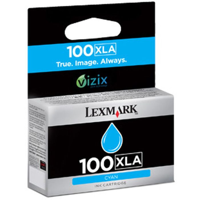 Cartucho de Tinta Original Lexmark 100 XLA Azul Cian