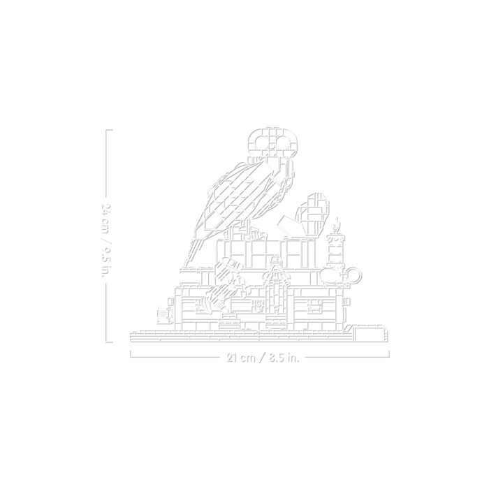 Lego Harry Potter Y La Piedra Filosofal - Edicion Coleccionista 76466 - 1571 Piezas - 24x21 Cm - 18+