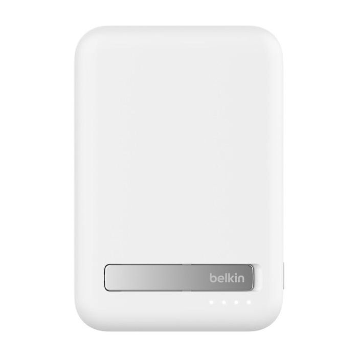 Belkin BPD008BTWH Powerbank Magnética 10000 mAh Qi2 Carga Rápida Inalámbrica Blanca para iPhone 4