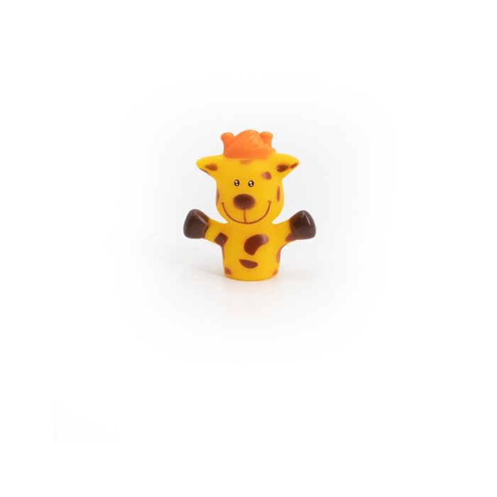 Tachan Set de 5 Marionetas de Baño de Goma | Animales de la Selva para Niños +3 años | Juego de Imaginación y Concentración 4