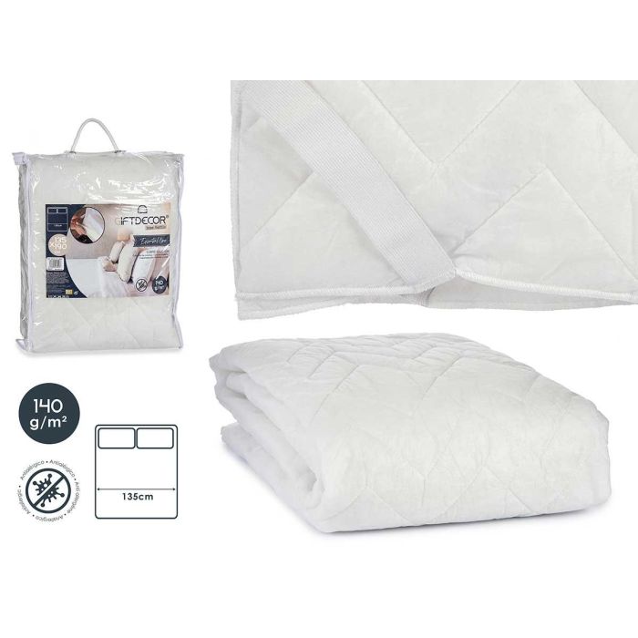 Cubre Colchon Tnt Con Goma Blanco 135Cm Giftdecor (6 Unidades) Cubre Colchon Tnt Con Goma Blanco 135Cm Giftdecor (6 Unidades)
