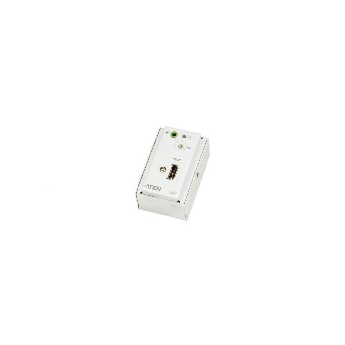 Aten VE807-AT-G Extensor Audio/Video Transmisor y Receptor 1920x1200 Pixeles Cat5e/Cat6 Blanco