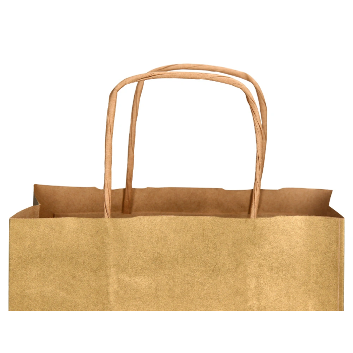 Q-connect Bolsa Kraft con Asa Retorcida, Oro, 270x120x360 mm 6 Q-connect Bolsa Kraft con Asa Retorcida, Oro, 270x120x360 mm 6