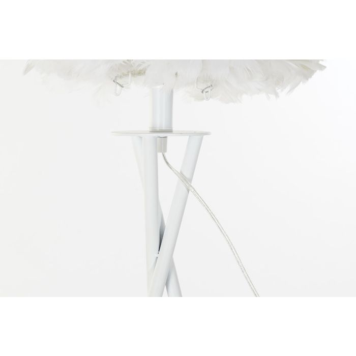Lampara Pie Glam DKD Home Decor Blanco 40 x 150 x 40 cm 3 Lampara Pie Glam DKD Home Decor Blanco 40 x 150 x 40 cm 3
