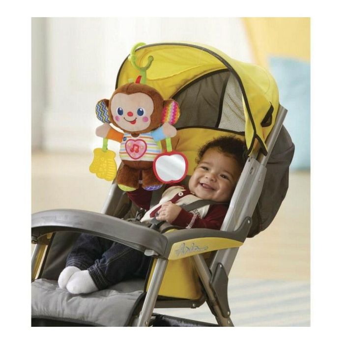 Vtech Peluche de Mono Bebé Interactivo con Mordedor Plátano, Luz y Sonido. Pilas AAA incluidas. Ideal 3-24 meses. 17x22x8 cm. 2 Vtech Peluche de Mono Bebé Interactivo con Mordedor Plátano, Luz y Sonido. Pilas AAA incluidas. Ideal 3-24 meses. 17x22x8 cm. 2