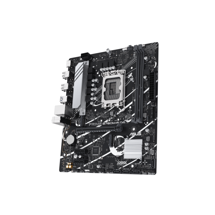 ASUS PRIME B760M-R D4 Intel B760 LGA 1700 micro ATX 3 ASUS PRIME B760M-R D4 Intel B760 LGA 1700 micro ATX 3
