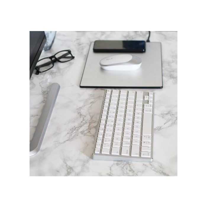 SUBBLIM Teclado Wireless Bluetooth Aluminio Advance Compact Silver 5